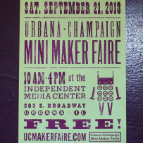 Our new Mini Maker Faire poster is here!